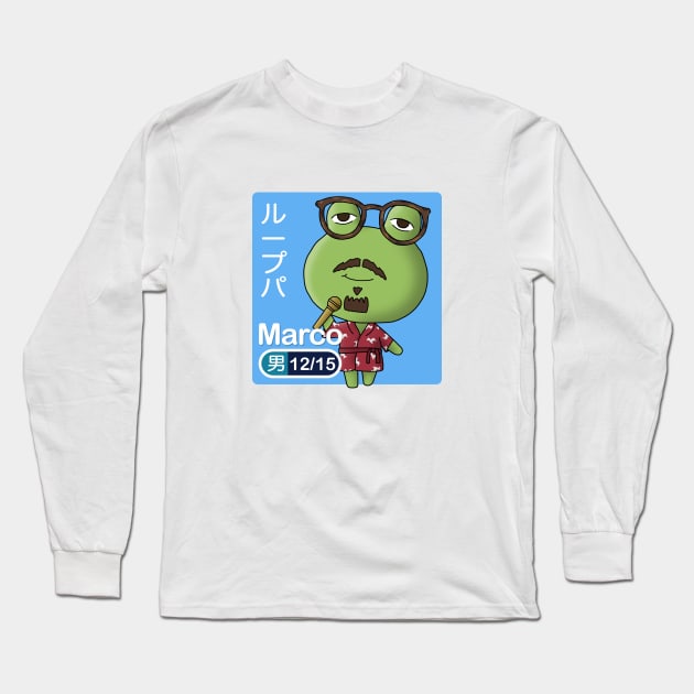 Marco Ribbitlet Long Sleeve T-Shirt by Riki Prosper